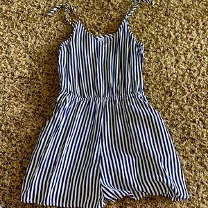 Stripped romper